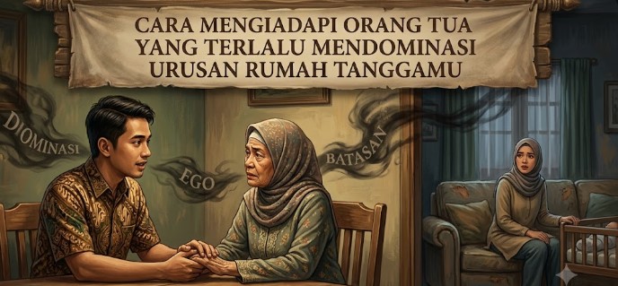 Cara Menghadapi Orang Tua yang Terlalu Mendominasi Urusan Rumah Tanggamu